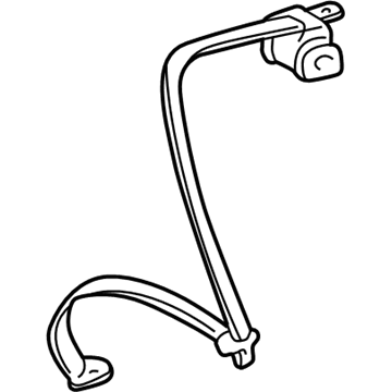 Toyota 73360-20821-C1 Retractor Assembly