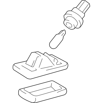Toyota 81270-30270 License Lamp