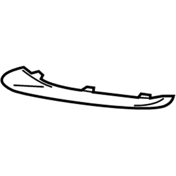 BMW 51-11-7-343-259 Trim, Grille, Side, Left