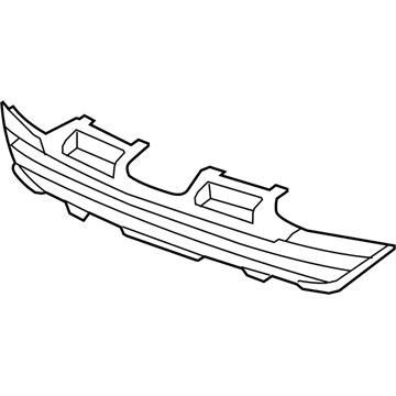 Honda 71121-SWA-003 Base, Front Grille (Lower)