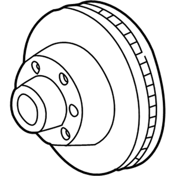 Ford F81Z-2C026-EA Rotor