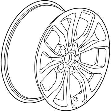 GM 23243331 Wheel