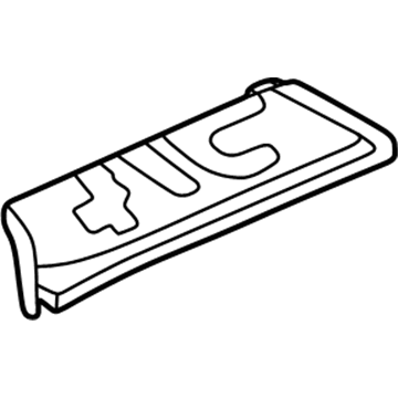 Hyundai 65541-39101 Panel Assembly-Rear Floor Side, RH