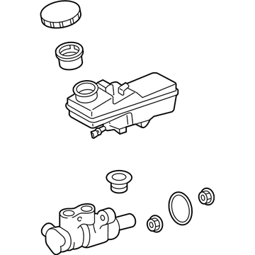 Toyota 47201-12C30 Brake Master Cylinder Sub-Assembly