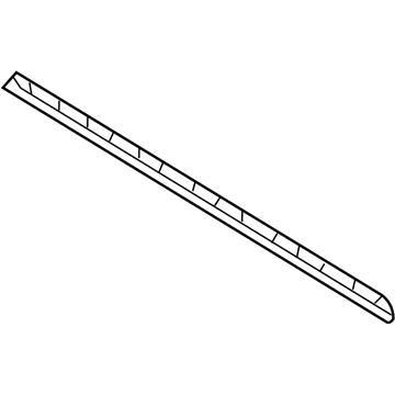Nissan 82834-JM01A Seal-Rear Door Inside, RH