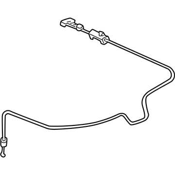 Acura 74880-S0K-A00 Cable, Trunk Opener