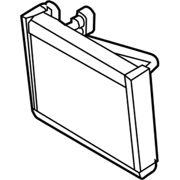 Hyundai 97140-4D000 Evaporator Core Assembly