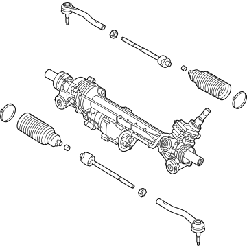 Ford MB3Z-3504-E GEAR - RACK AND PINION STEERIN