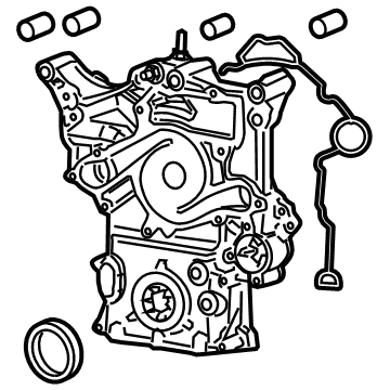 Mopar 4893128AG Cover-Chain Case