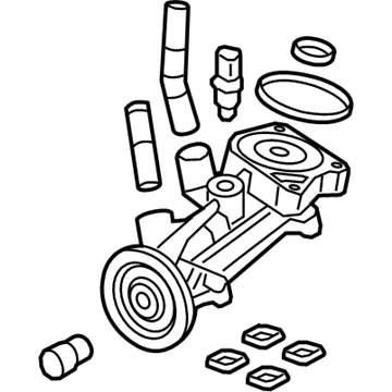 Mopar 4893181AD Adapter-Oil Filter