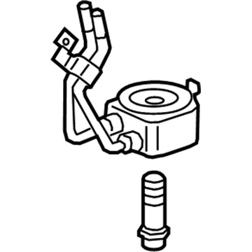 GM 12658740 Oil Cooler