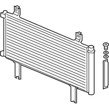 Honda 80100-TXM-A01 CONDENSER ASSY.