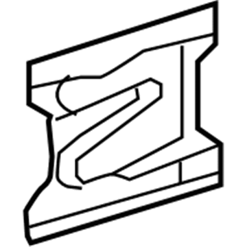 Mopar 55077950AA Bracket-Bumper