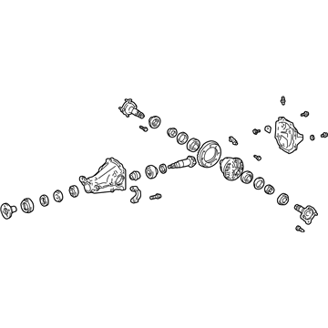 Toyota 41110-42020 Differential Assembly