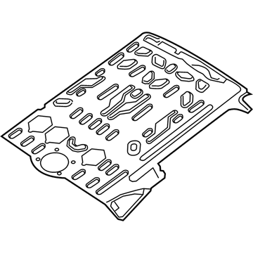 Mopar 68259418AA Pan-Rear Floor