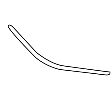Hyundai 86674-3N000 Moulding-Rear Bumper Upper, RH