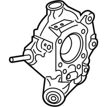 Acura 52210-TZ6-A00 Knuckle, Right Rear