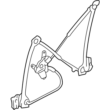 Ford 4W6Z-7623209-AA Window Regulator