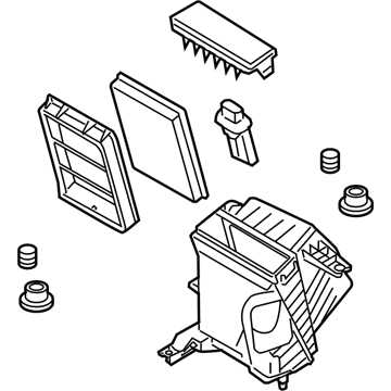 Nissan 16500-JG30A Air Cleaner Assembly