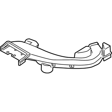 Nissan 16554-JM01A Duct Assembly-Air