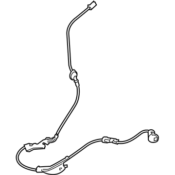 Lexus 89516-12170 Wire, Skid Control Sensor