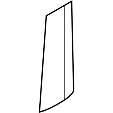 Nissan 80816-3LM0A Tape-Front Door Sash Front, RH