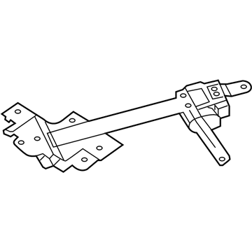 Nissan 88854-EA084 Rear Seat Tongue Belt Assembly