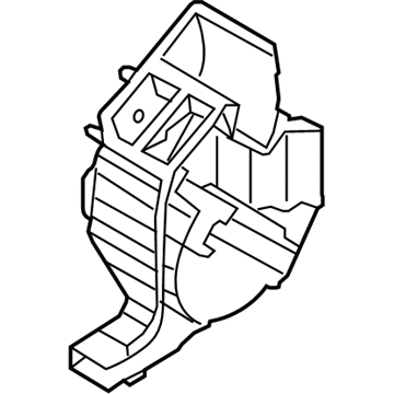 Kia 972053E260 Case-Heater, LH