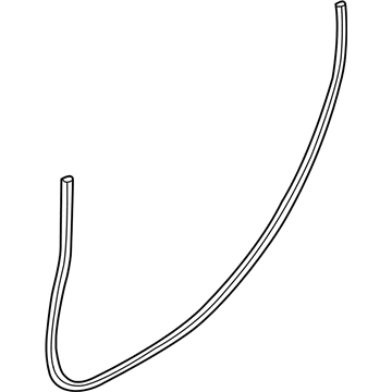 BMW 51-76-7-310-233 Joint Seal, Door, Rear