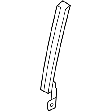 Nissan 80386-DF30A Sash Assy-Front Door, Rear RH