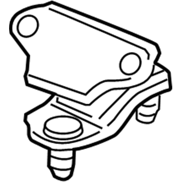 Honda 50806-SHJ-A01 Rubber, RR. Transmission Mounting