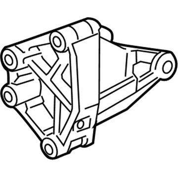 Honda 50610-SHJ-A00 Bracket, RR. Engine Mounting