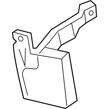 Honda 74460-S9V-A00 Reinforcement, L. FR. Splash Guard