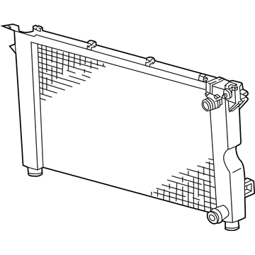 Mopar 4677524AA Engine Cooling Radiator