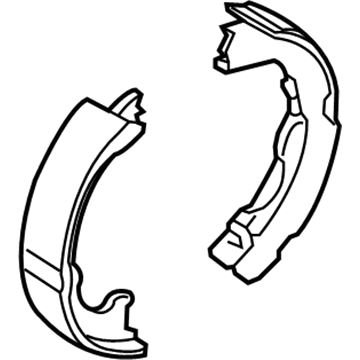 Ford CL3Z-2648-B Park Brake Shoes