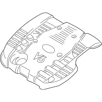 Kia 292403E450 Engine Cover Assembly