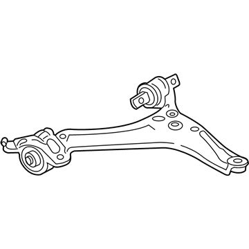 Acura 51360-TZ3-A01 Arm, Left Front (Lower)