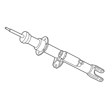 BMW 37-10-6-866-395 Front Left Vdc Spring Strut