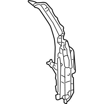 Lexus 61034-60030 Reinforcement Sub-Assy, Back Door Opening, LH