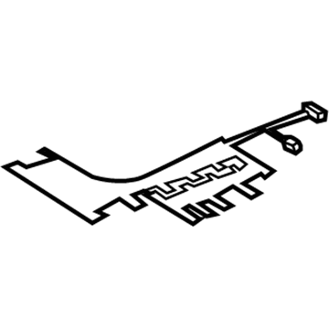 Lexus 87510-53130 Heater Assembly, Seat