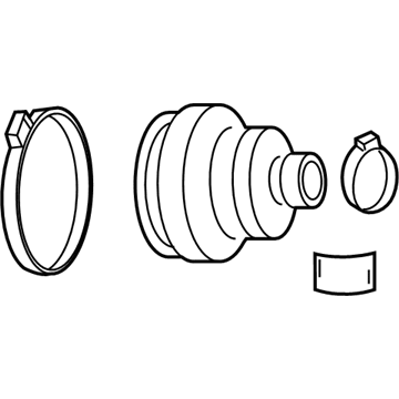 Mopar 68127813AA *BOOTPKG-HALFSHAFT