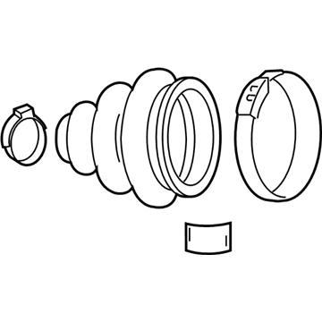 Mopar 68127817AA *BOOTPKG-HALFSHAFT