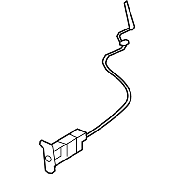 Hyundai 95720-2B000 Opener Assembly-Fuel Filler Door