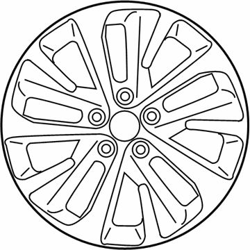 Lexus 42611-48A90 Wheel, Disc