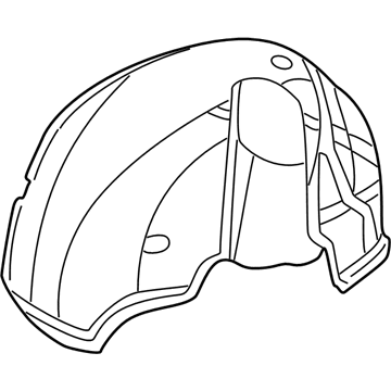 Mopar 4575412AI Shield-WHEELHOUSE