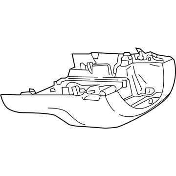 BMW 51-45-9-363-418 Trim Panel, Steering Column, Bottom