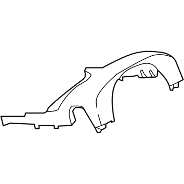 BMW 51-45-9-363-417 Trim Panel, Steering Column, Top
