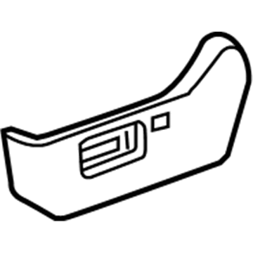 Toyota 71812-0E010-E0 Cushion Shield