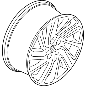 Ford LJ7Z-1007-A WHEEL ASY