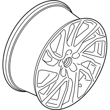 Ford MJ7Z-1007-C WHEEL ASY